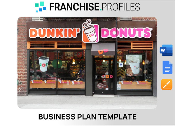 Dunkin' Donuts Franchise Business Plan Template