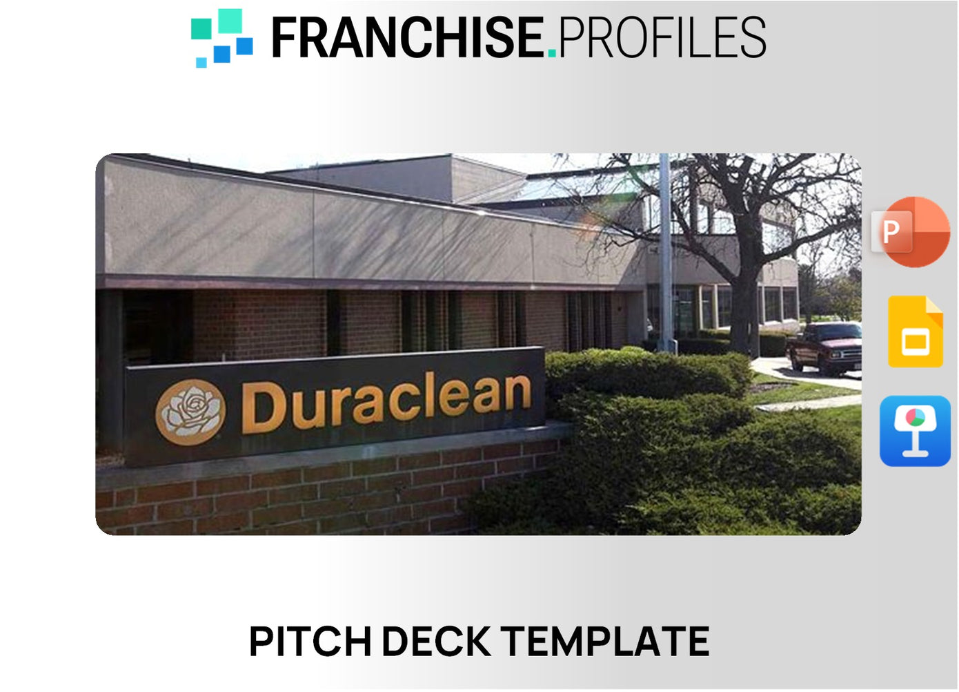 Duraclean Franchise Pitch Deck Template