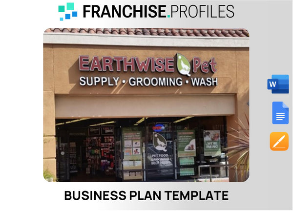 EarthWise Pet Franchise Business Plan Template