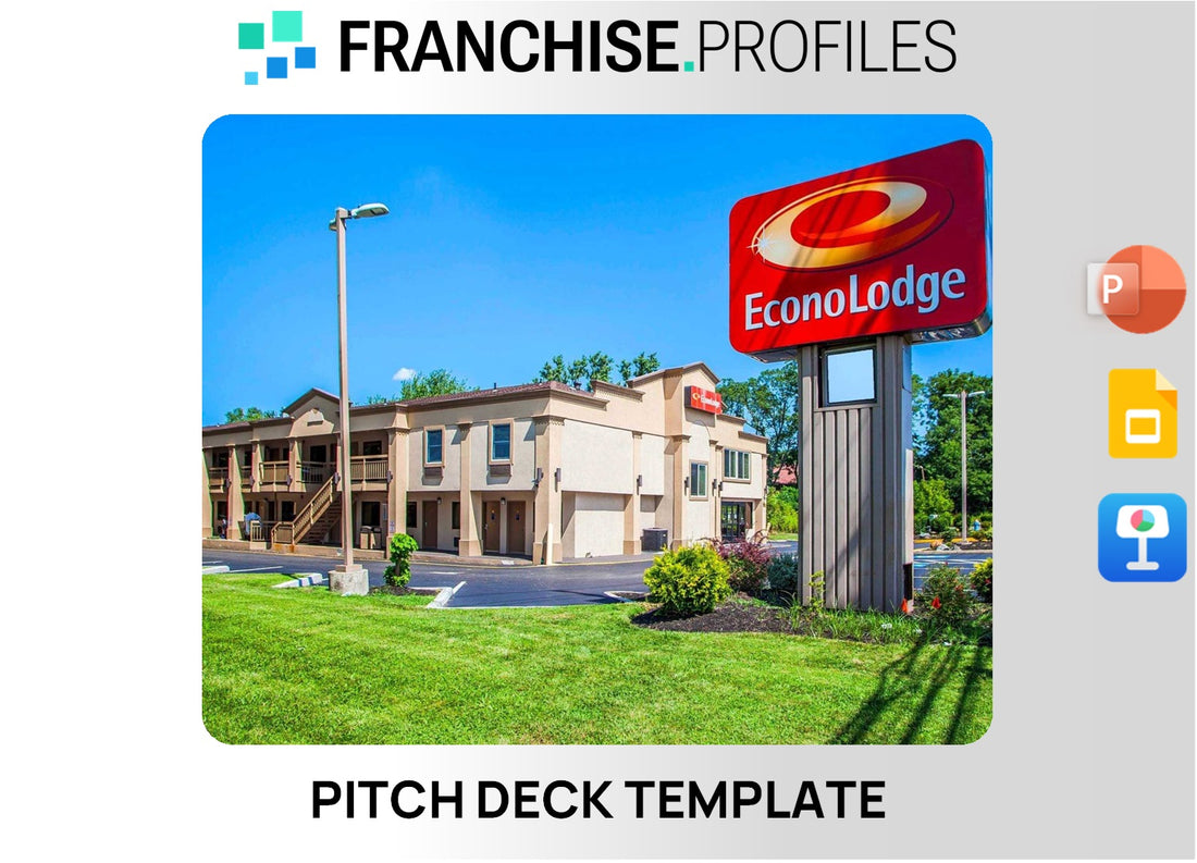 Econo Lodge Franchise Pitch Deck Template