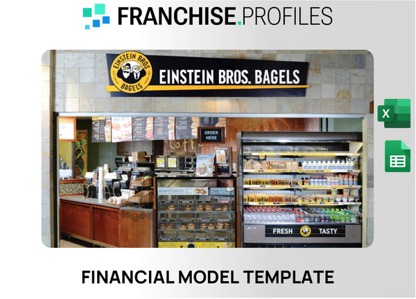 Einstein Bros. Bagels Franchise Financial Model Template