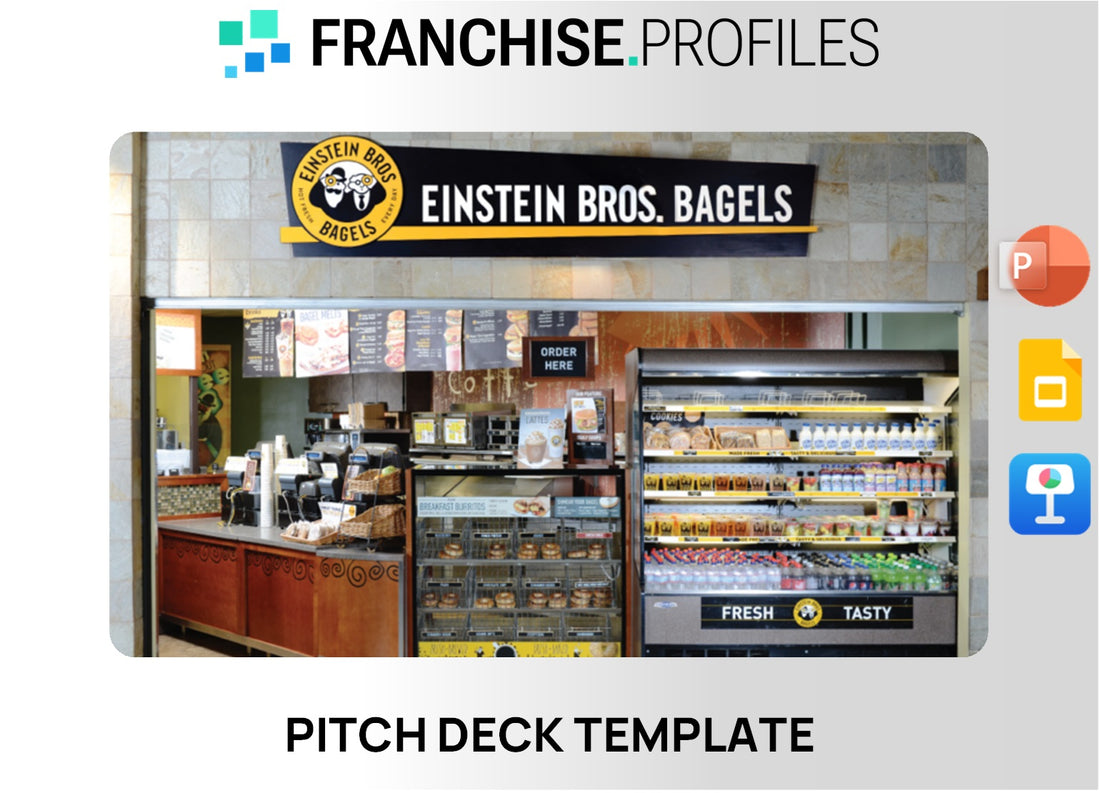 Einstein Bros. Bagels Franchise Pitch Deck Template
