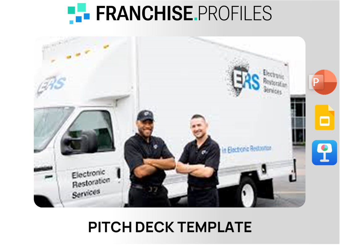 Electronic Restoration Services Franchise Pitch Deck Template