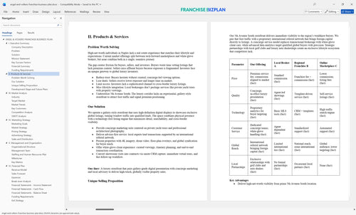 engel and volkers franchise business plan 2