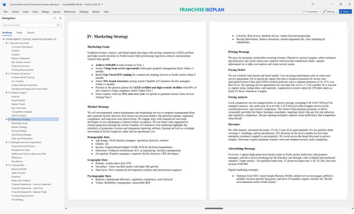 environment control franchise business plan 4