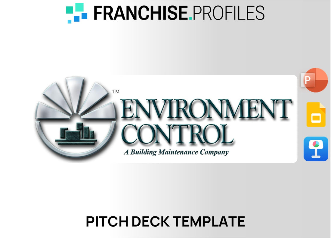 Environment Control Franchise Pitch Deck Template
