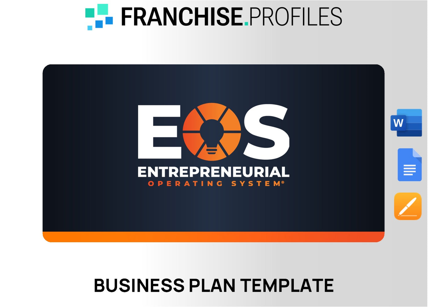 EOS Worldwide Franchise Business Plan Template