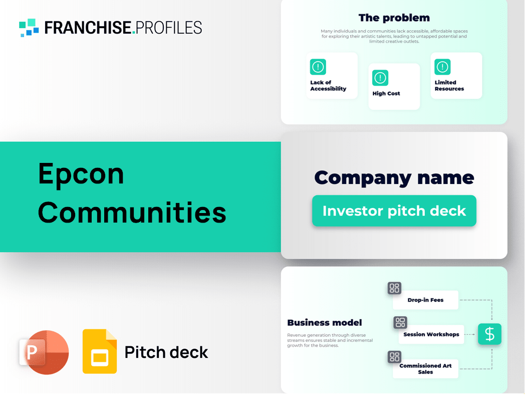 Epcon Communities Franchise Pitch Deck Template