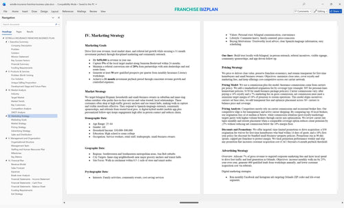 estrella insurance franchise business plan 4