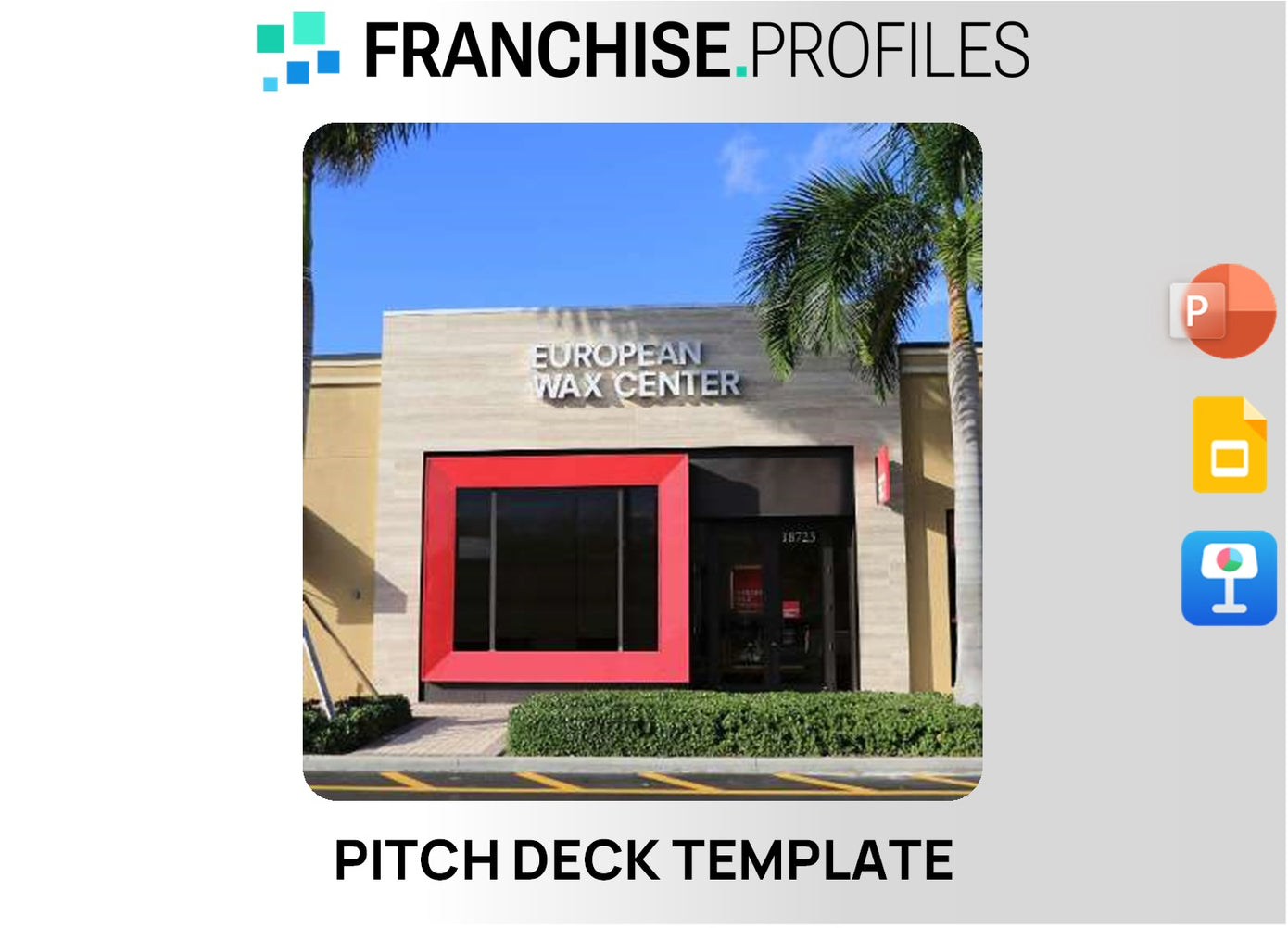 European Wax Center Franchise Pitch Deck Template