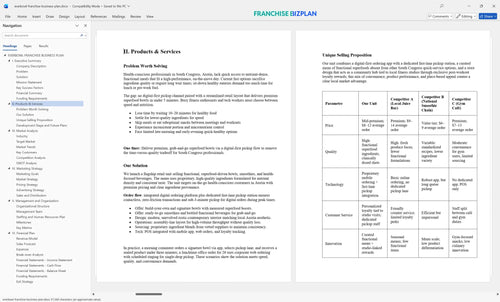 everbowl franchise business plan 2