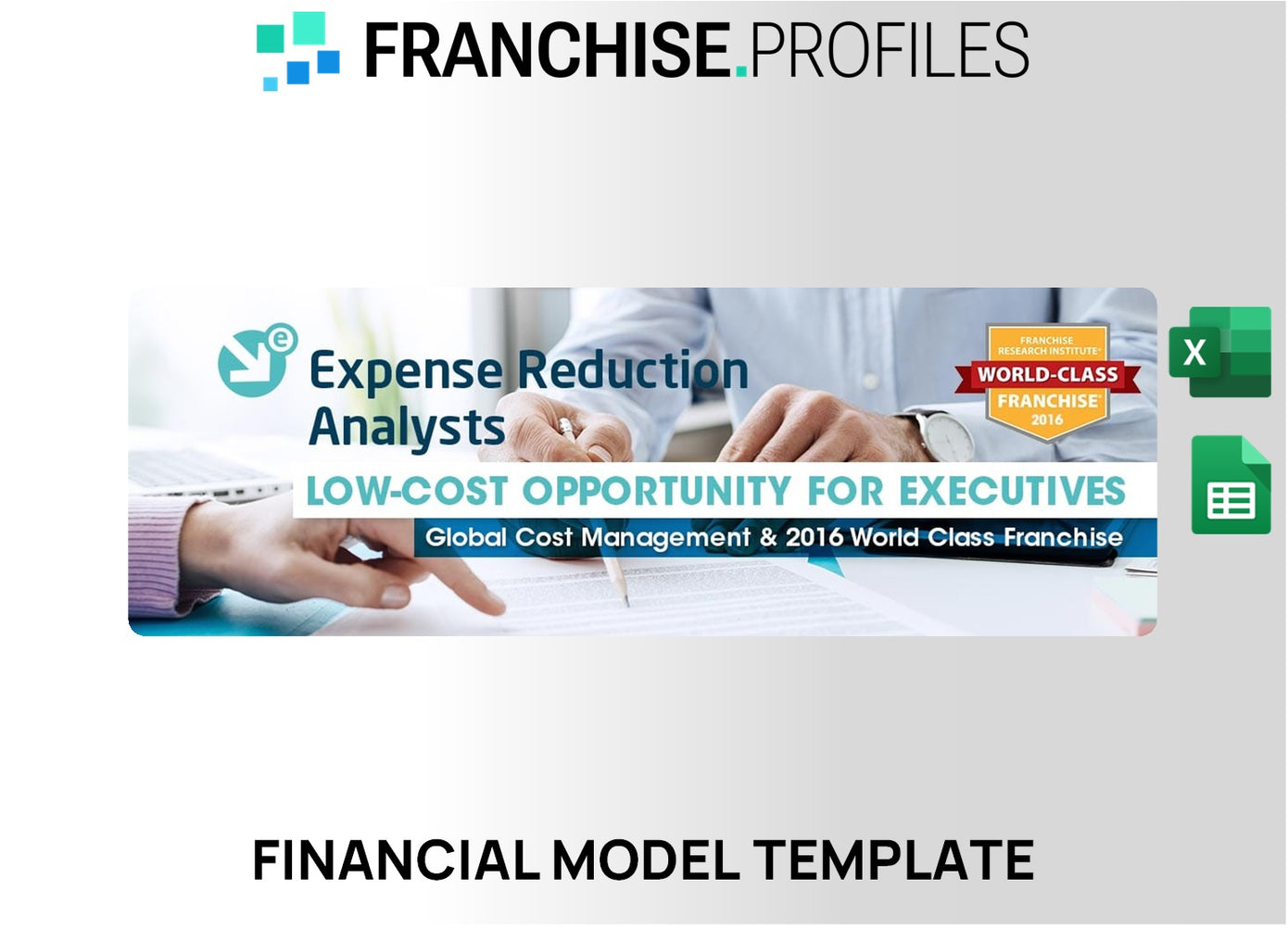 Expense Reduction Analysts Franchise Financial Model Template