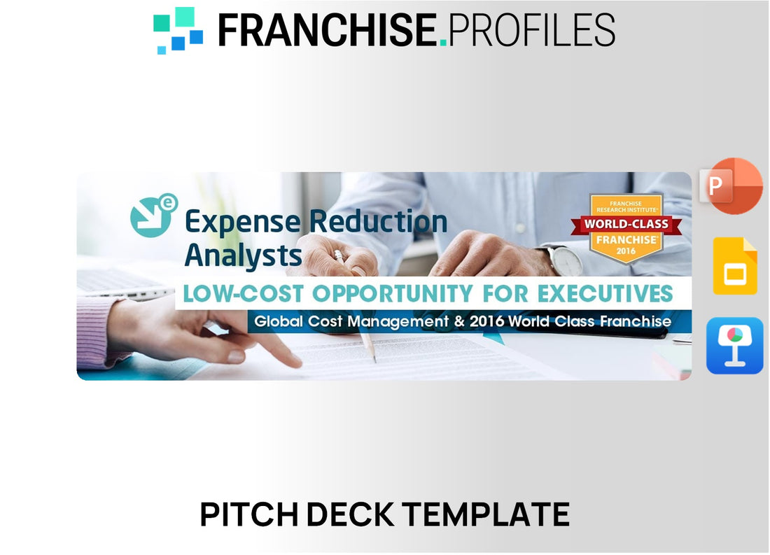 Expense Reduction Analysts Franchise Pitch Deck Template