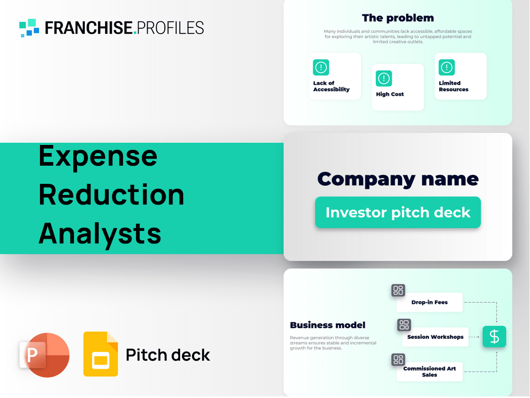 Expense Reduction Analysts Franchise Pitch Deck Template