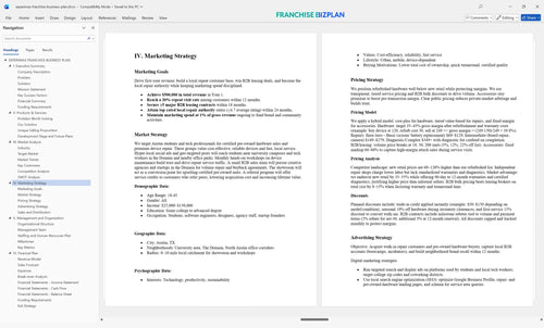 experimax franchise business plan 4