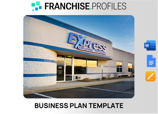 Express Employment Professionals Franchise Business Plan Template