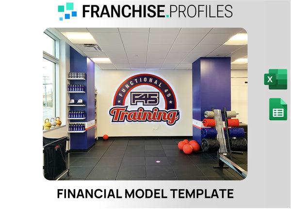 F45 Training Franchise Financial Model Template