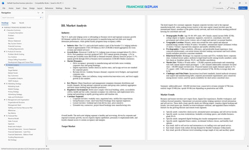 fairfield franchise business plan 3