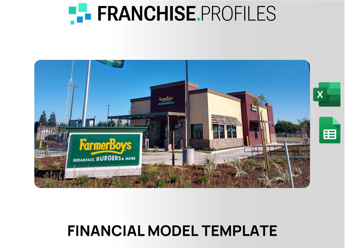 Farmer Boys Franchise Financial Model Template