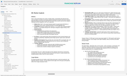 fatburger franchise business plan 3