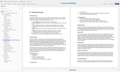 fetch pet care franchise business plan 4