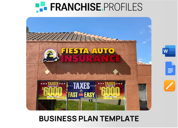 Fiesta Insurance Franchise Business Plan Template