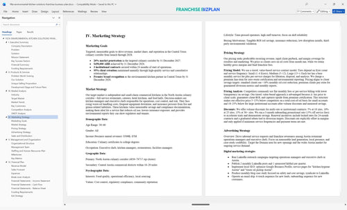 filta environmental kitchen solutions franchise business plan 4