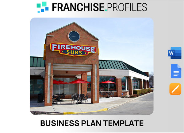 Firehouse Subs Franchise Business Plan Template
