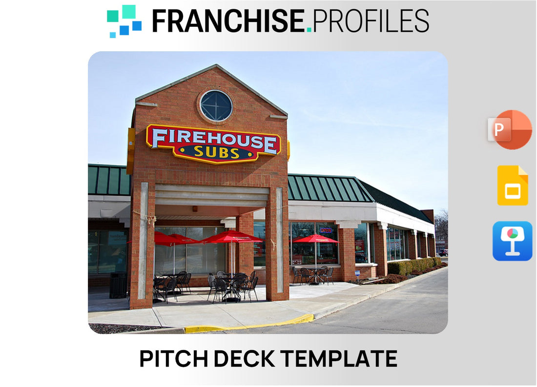 Firehouse Subs Franchise Pitch Deck Template