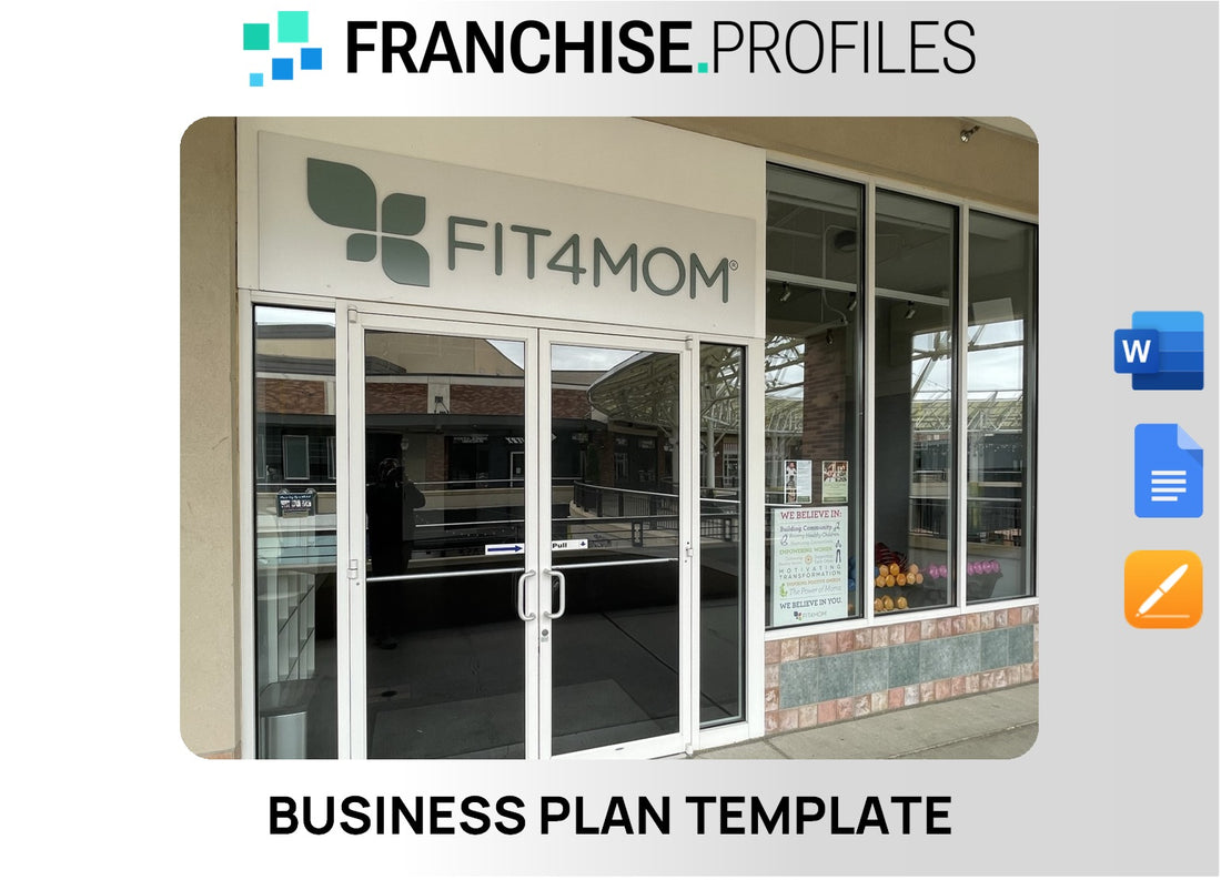 Fit4Mom Franchise Business Plan Template