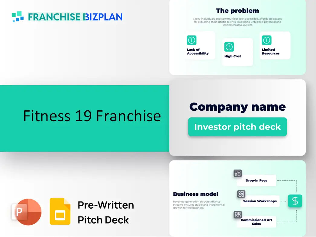 Fitness 19 Franchise Investment Pitch Deck 2026