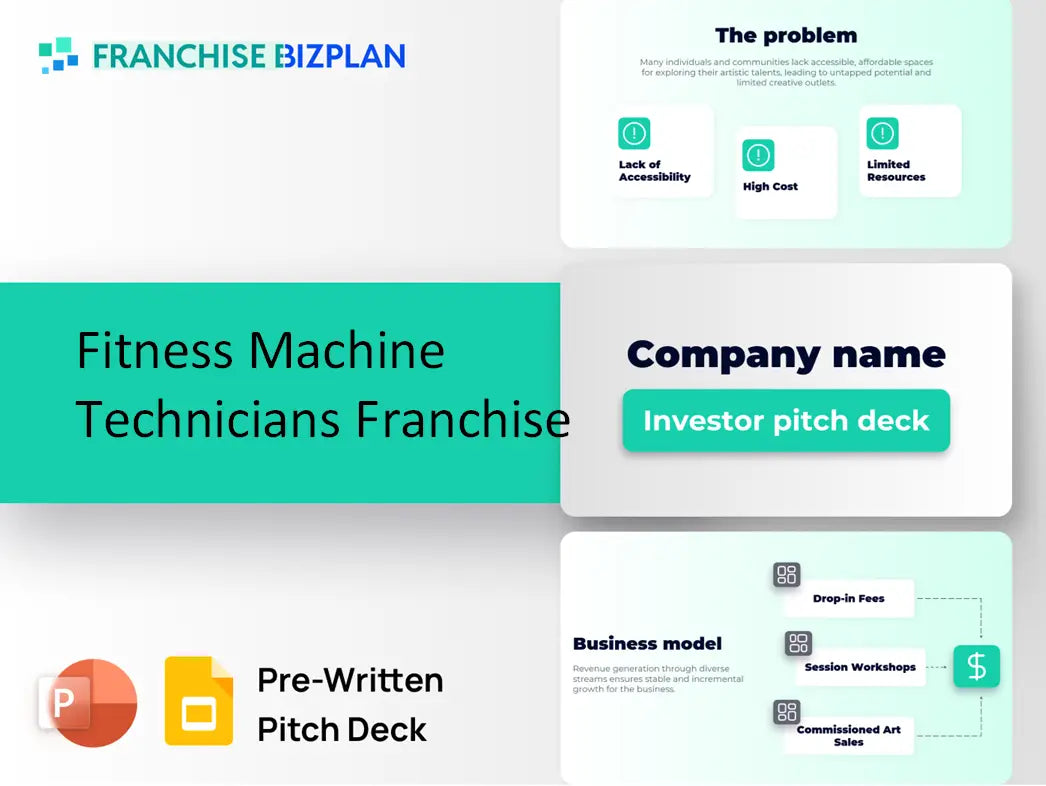 Fitness Machine Technicians Franchise Investment Pitch Deck 2026