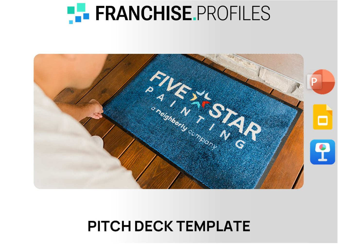 Five Star Painting Franchise Pitch Deck Template