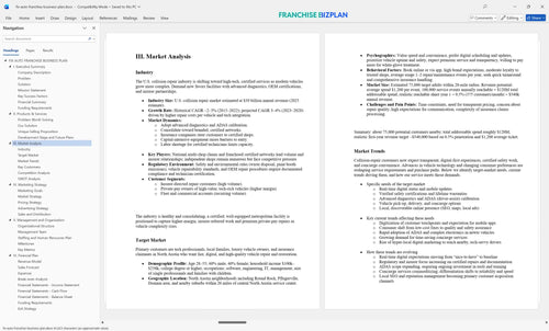 fix auto franchise business plan 3