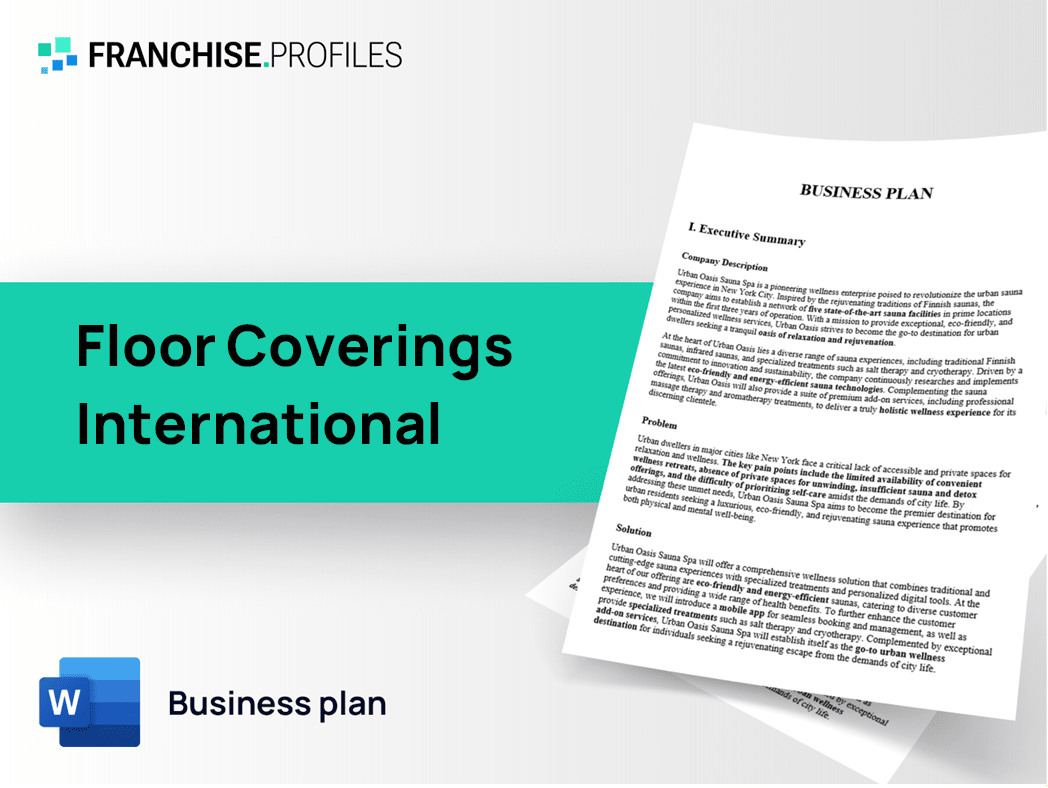 Floor Coverings International Franchise Business Plan Template