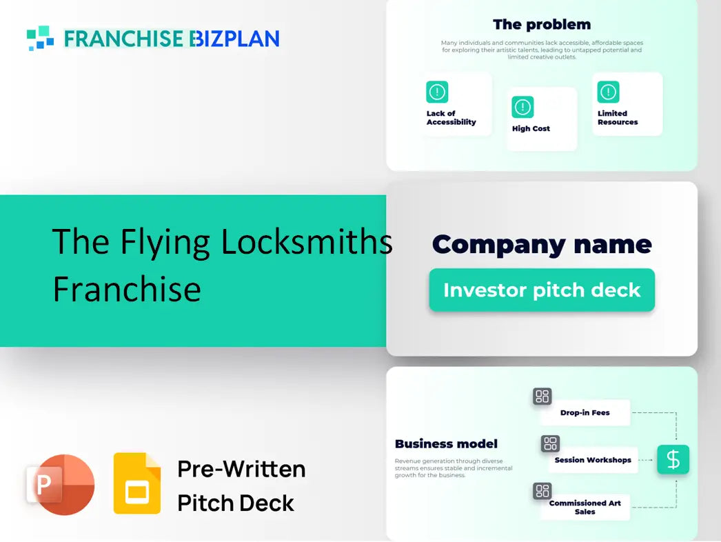 The Flying Locksmiths Franchise Investment Pitch Deck 2026