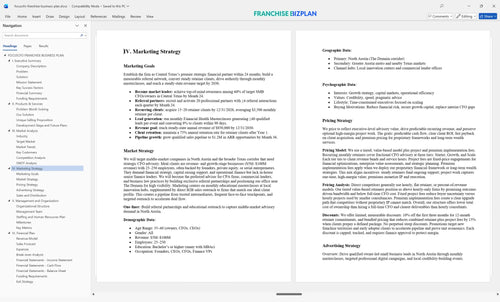 focuscfo franchise business plan 4