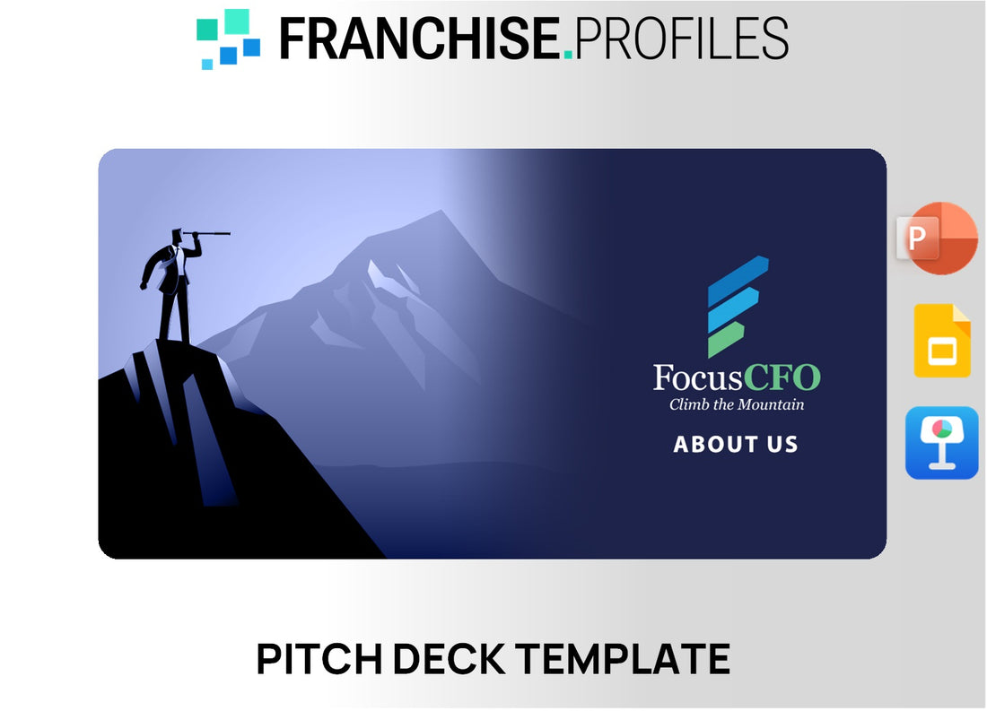 FocusCFO Franchise Pitch Deck Template