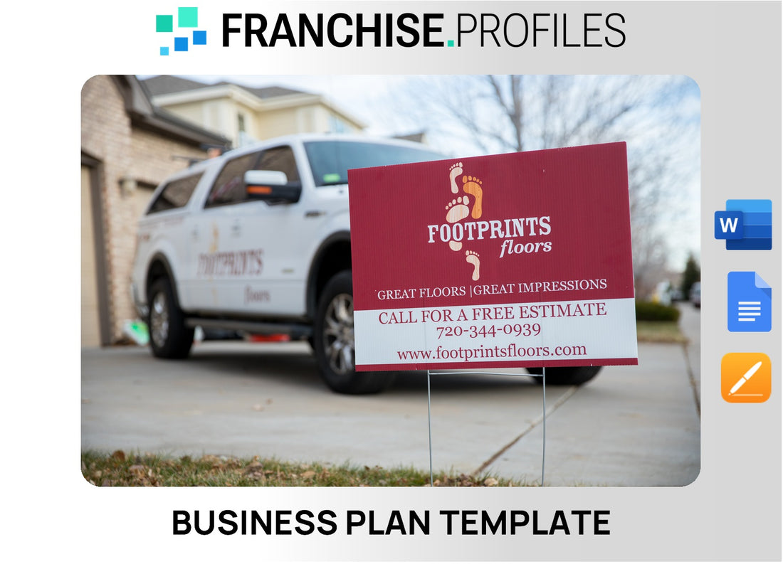 Footprints Floors Franchise Business Plan Template