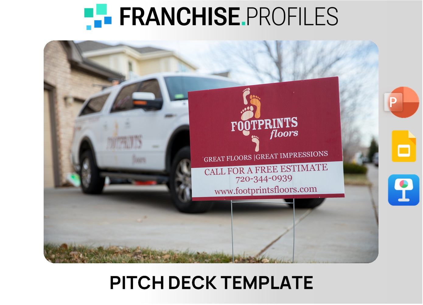 Footprints Floors Franchise Pitch Deck Template