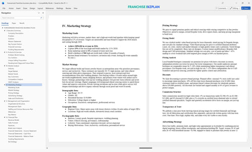 forevermark franchise business plan 4