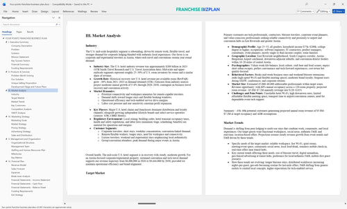 four points franchise business plan 3