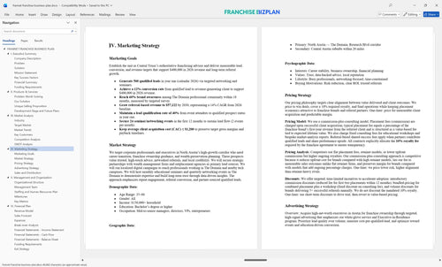 frannet franchise business plan 4