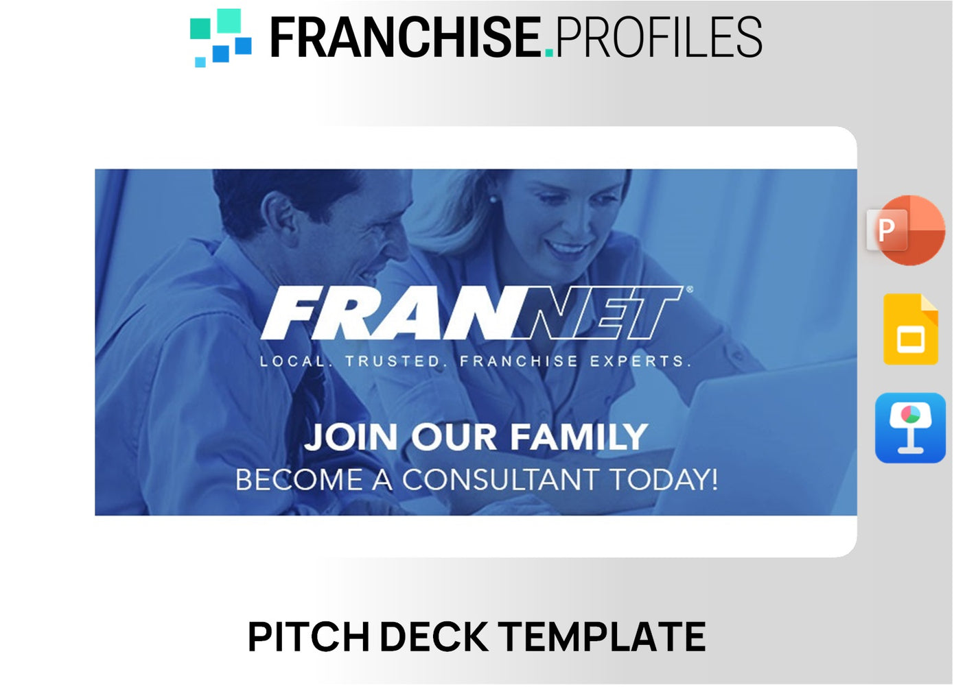 FranNet Franchise Pitch Deck Template