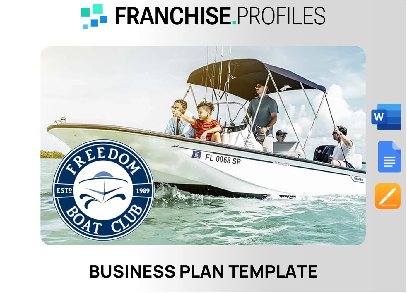 Freedom Boat Club Franchise Business Plan Template