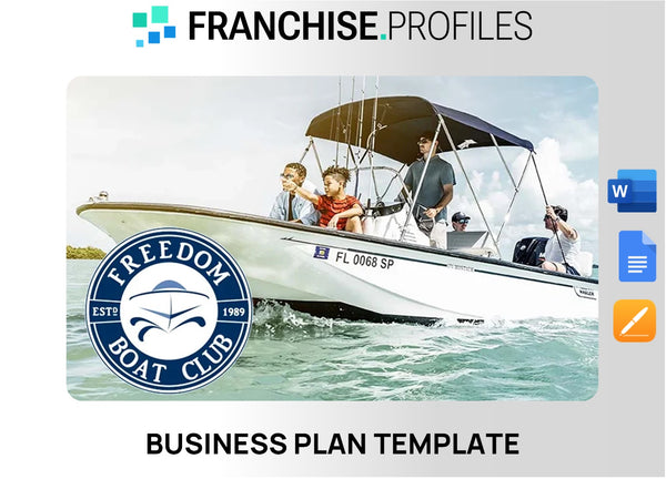 Freedom Boat Club Franchise Business Plan Template