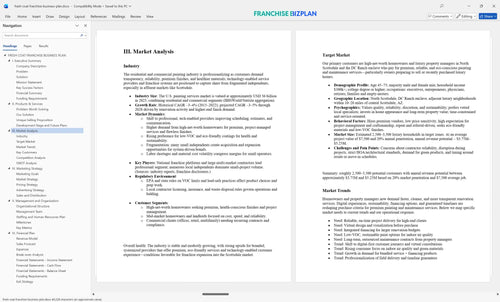 fresh coat franchise business plan 3