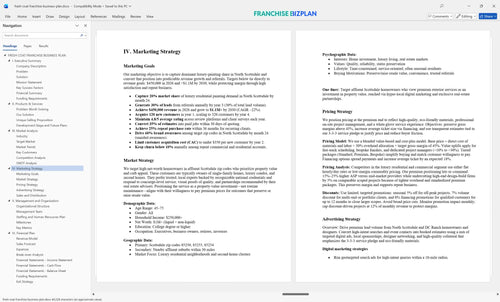fresh coat franchise business plan 4
