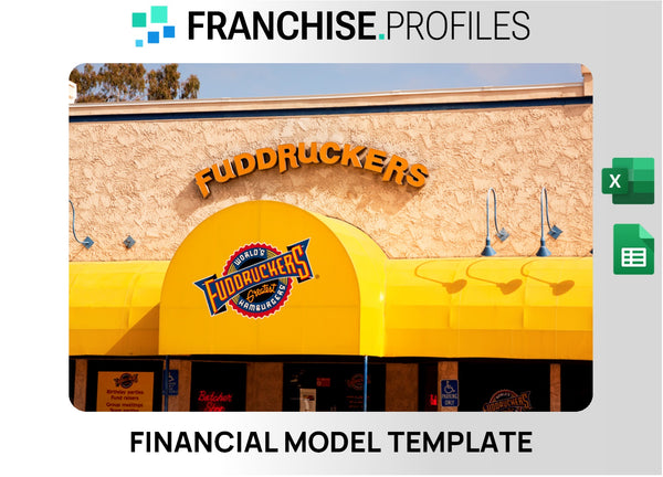 Fuddruckers Franchise Financial Model Template