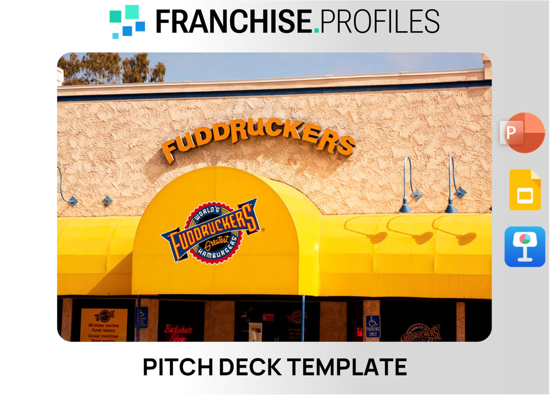 Fuddruckers Franchise Pitch Deck Template